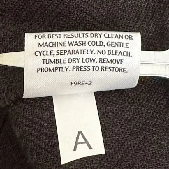 Eileen Fisher Open Cardigan Sweater Brown Linen Blend Womens Small‎ Petite PS - Picture 12 of 16